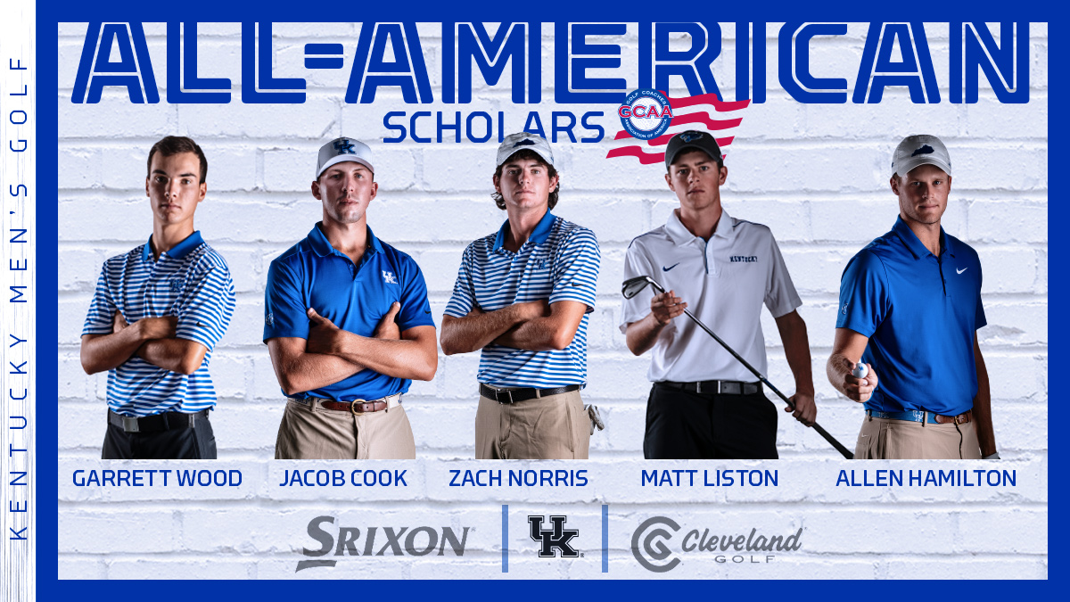 Five Wildcats Honored as Golf All-America Scholars