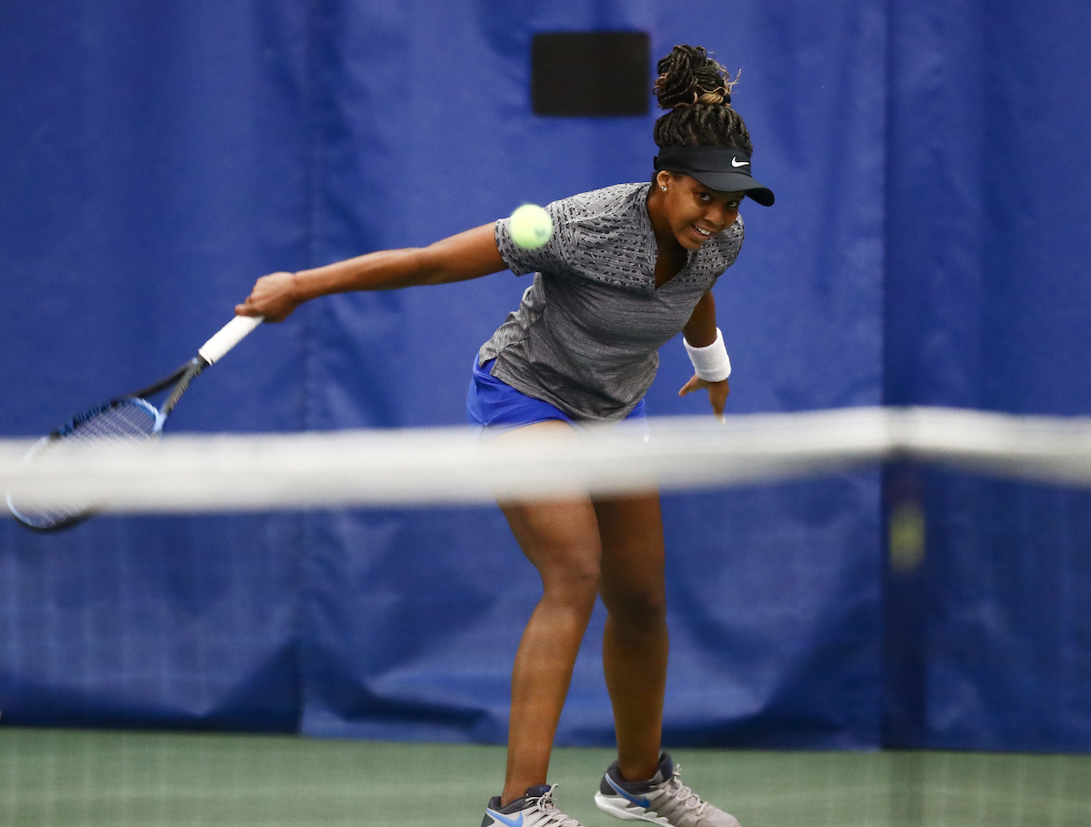 LESEDI JACOBS.

The University of Kentucky women's tennis team host Marshall. 


Photo by Elliott Hess | UK Athletics