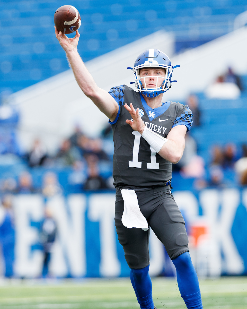 Beau Allen.The Blue-White Spring Game.Elliott Hess | UK Athletics