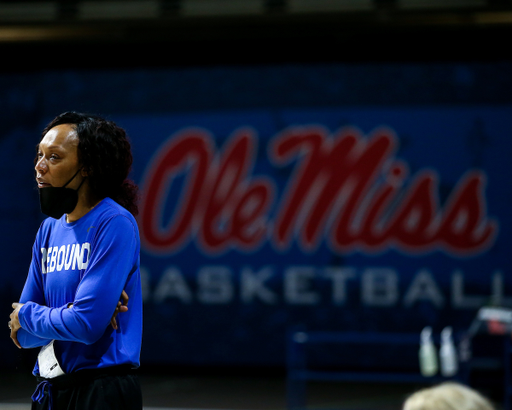 Kyra Elzy. 

Kentucky at Ole Miss Shootaround.

Photo by Eddie Justice | UK Athletics