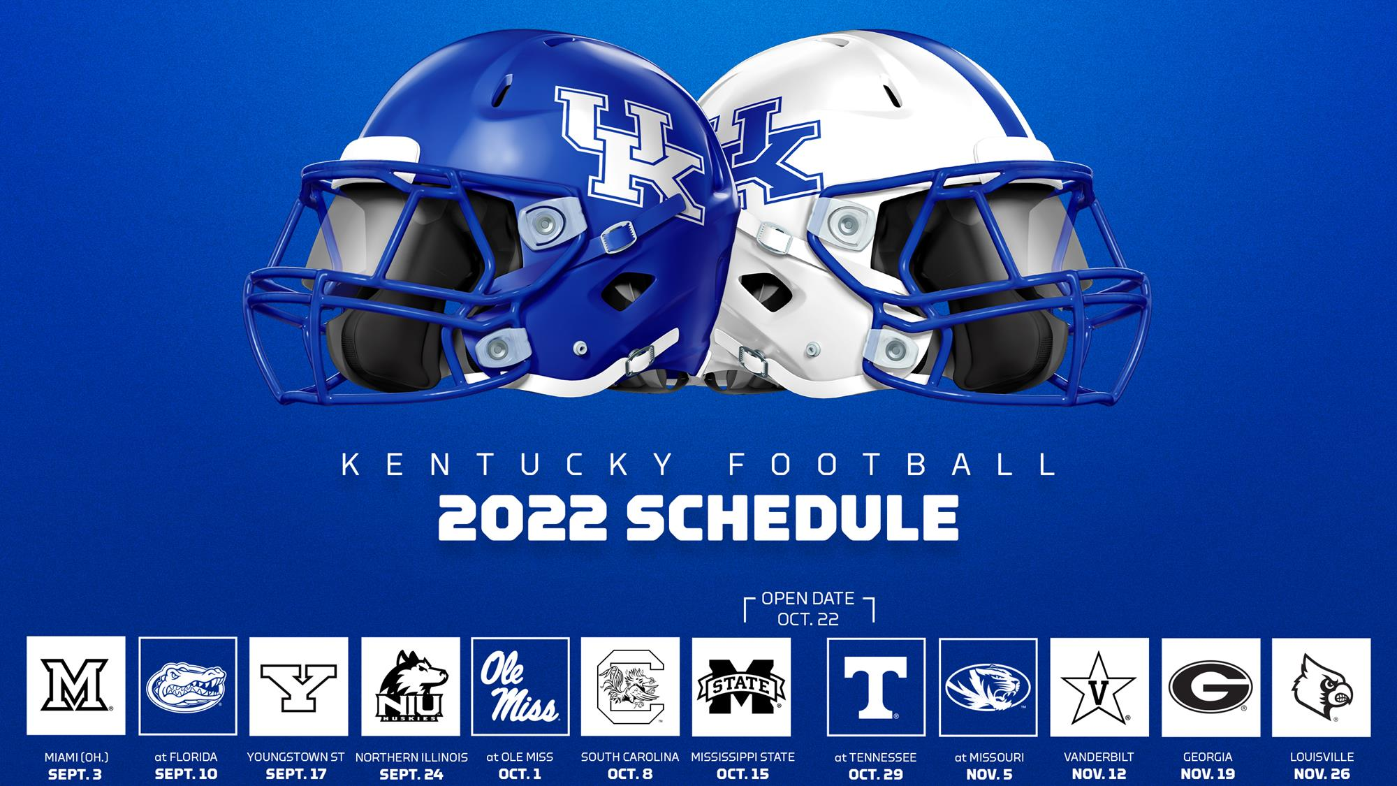 Kentucky Football Announces 2022 Schedule