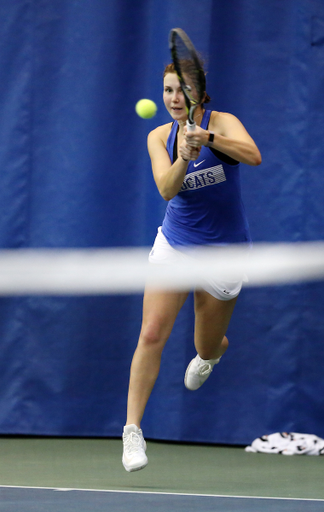 JUSTINA MIKULSKYTE
The University of Kentucky women's tennis team plays ASU on Friday, February 23. 2018 at the Boone Tennis Center.

Photo by Britney Howard | UK Athletics