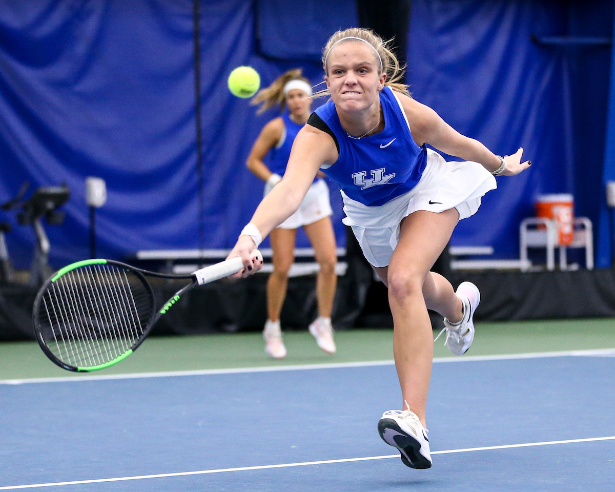 Ellie Eades.

Kentucky defeats Miami Ohio 5-2.

Photo by Grace Bradley | UK Athletics