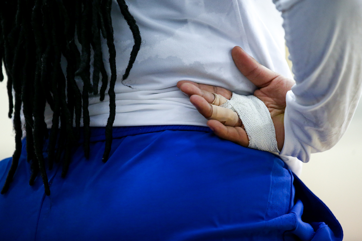Erin Toller. 

WBB Practice.

Photo by Eddie Justice | UK Athletics