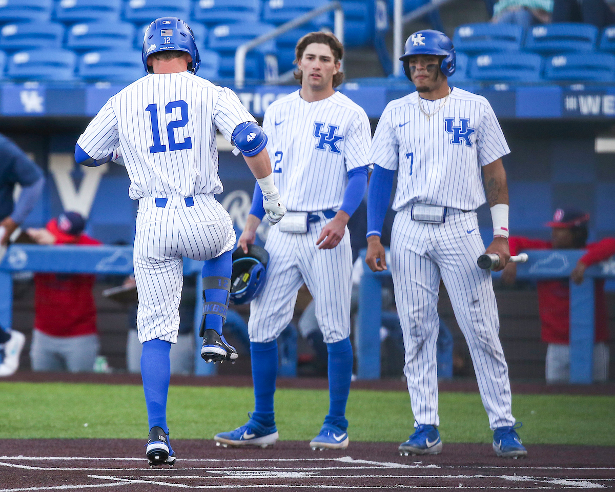 Chase Estep.

Kentucky defeats Dayton 12-1.

Photo by Sarah Caputi | UK Athletics