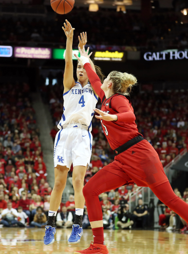 Maci Morris

Women's Basketball loses to Louisville on Sunday, December 9, 2018 at the Yum! Center.  

Photo by Britney Howard  | UK Athletics