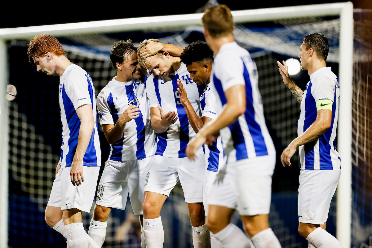 Nick Gutmann. Eythor Bjorgolfsson. Daniel Evans. 

UK beat Wright St. 3-0.

Photos by Chet White | UK Athletics