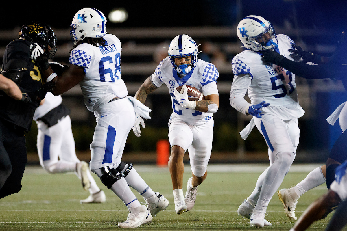 Chris Rodriguez Jr.Kentucky beats Vandy, 34-17.Photo by Elliott Hess | UK Athletics