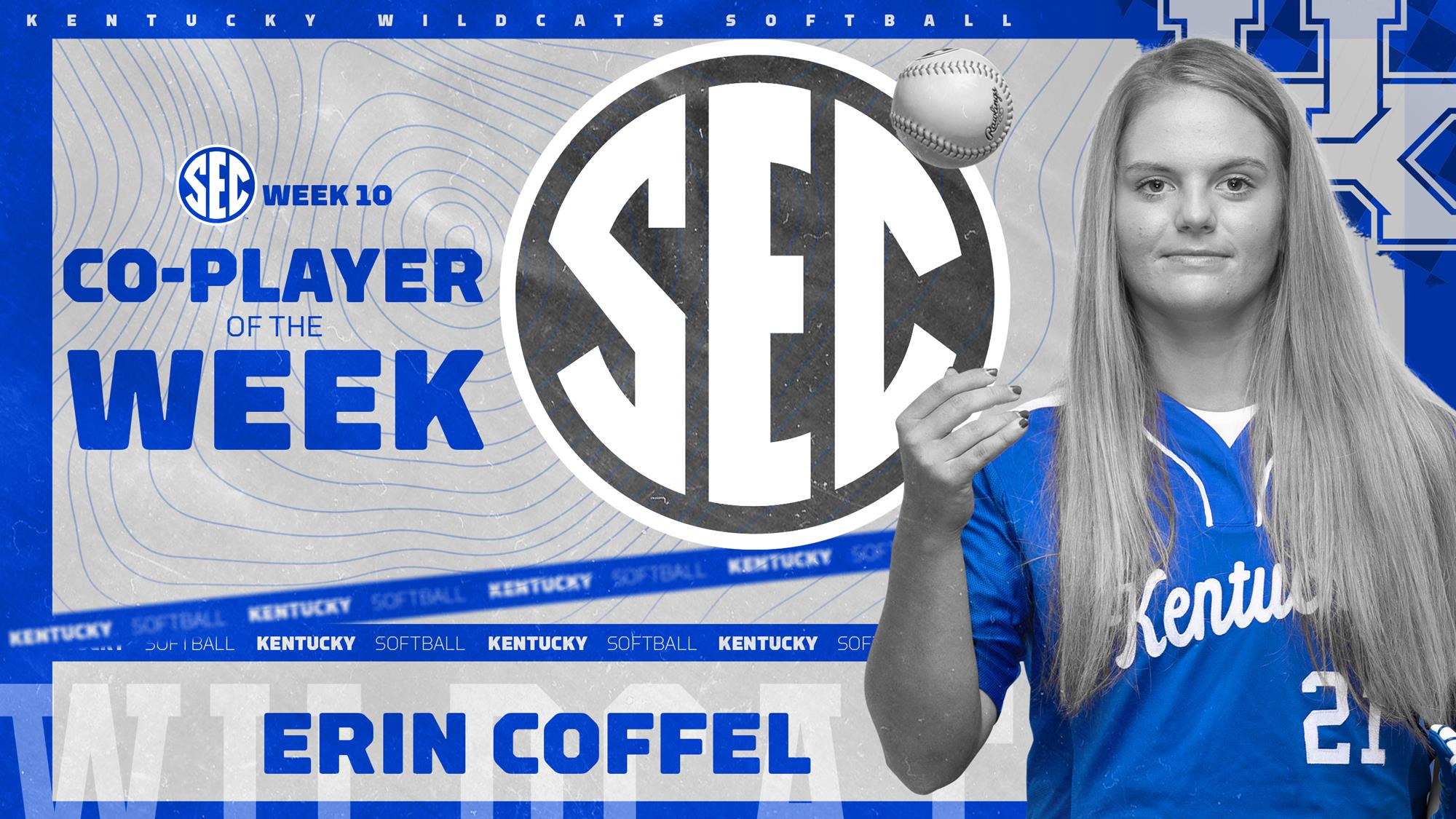 Erin Coffel Named SEC Player of the Week for Second Time in 2022