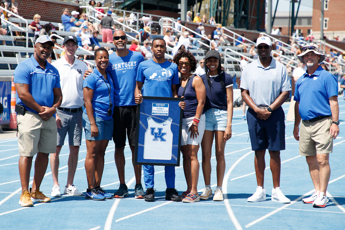Robbie Springfield III.

Day two of the Kentucky Invitational. Senior Day.

Elliott Hess | UK Athletics