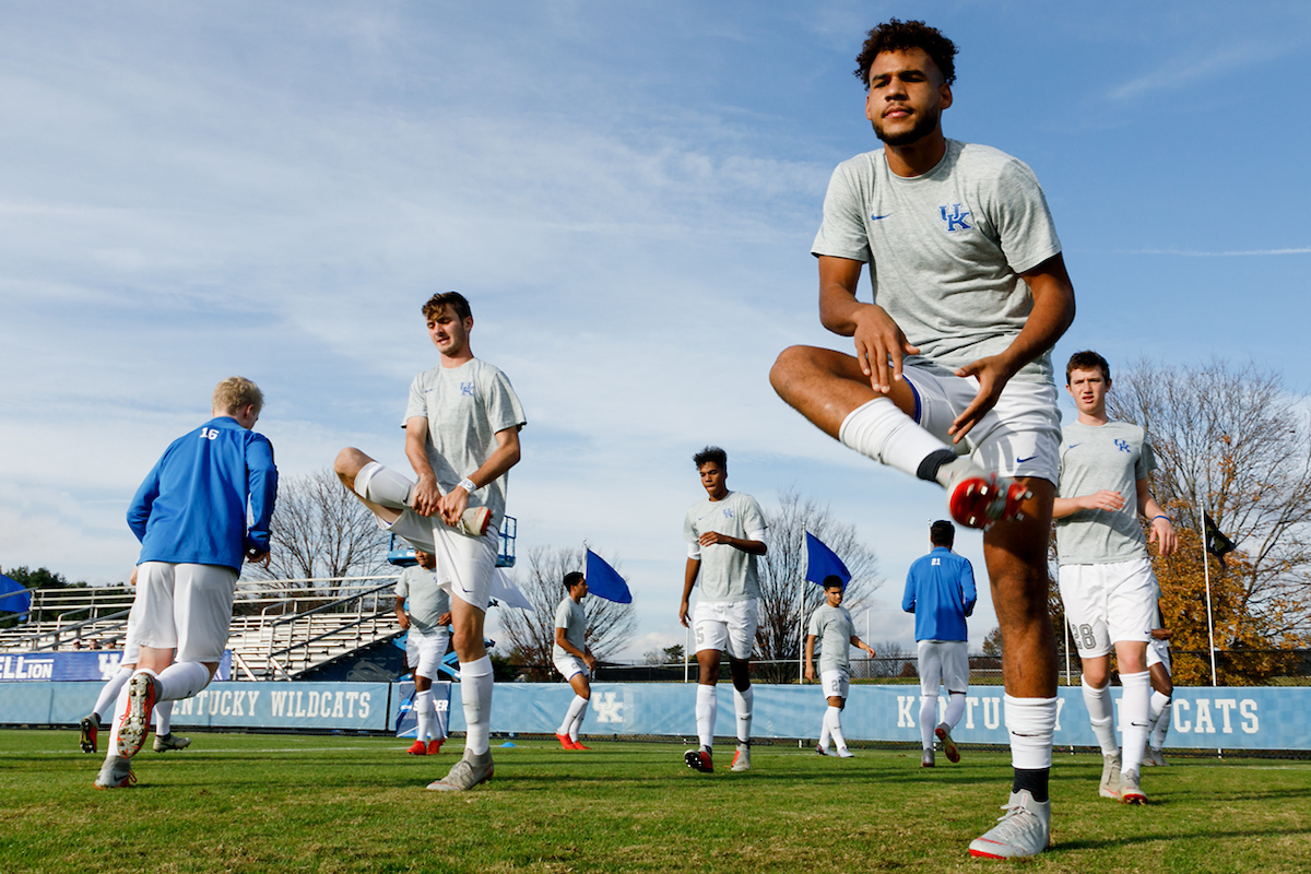JJ WILLIAMS.

Men's soccer beats Portland, 4-0.


Photo by Elliott Hess | UK Athletics