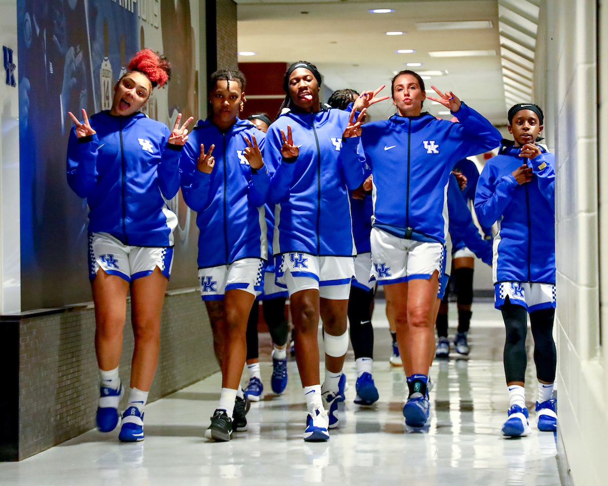 Entrance. 

Kentucky beats Alabama 81-68.

Photo by Eddie Justice | UK Athletics