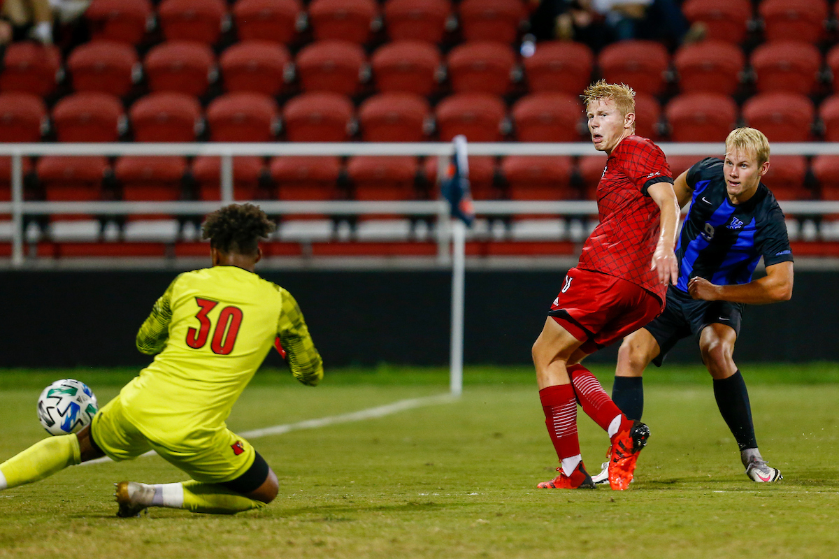 Eythor Bjorgolfsson. 

Kentucky Beat Louisville 3-1. 

Photo By Barry Westerman | UK Athletics