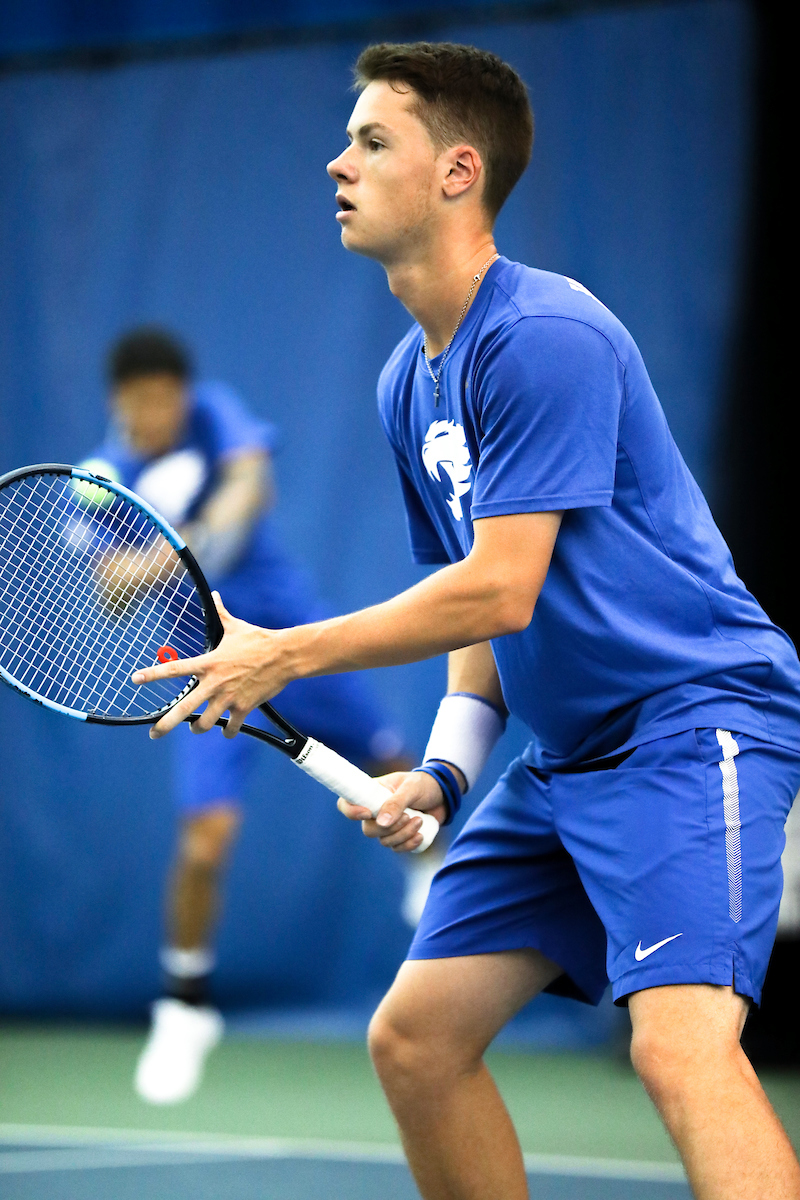 Kevin Huempfner. 

Kentucky men's tennis falls to Tennessee 0-4 on Sunday, April 14th..

Photo by Eddie Justice | UK Athletics
