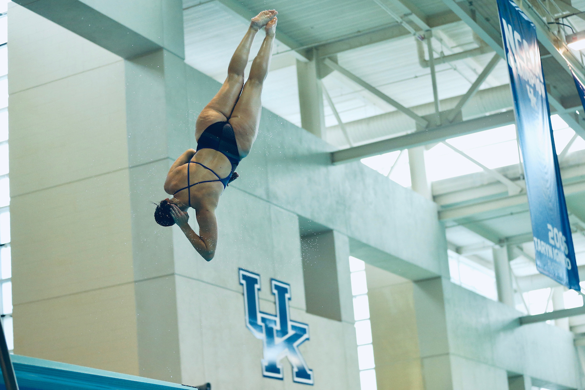 Caroline McCleary.

2019 Blue-White meet.

Photo by Noah J. Richter | UK Athletics