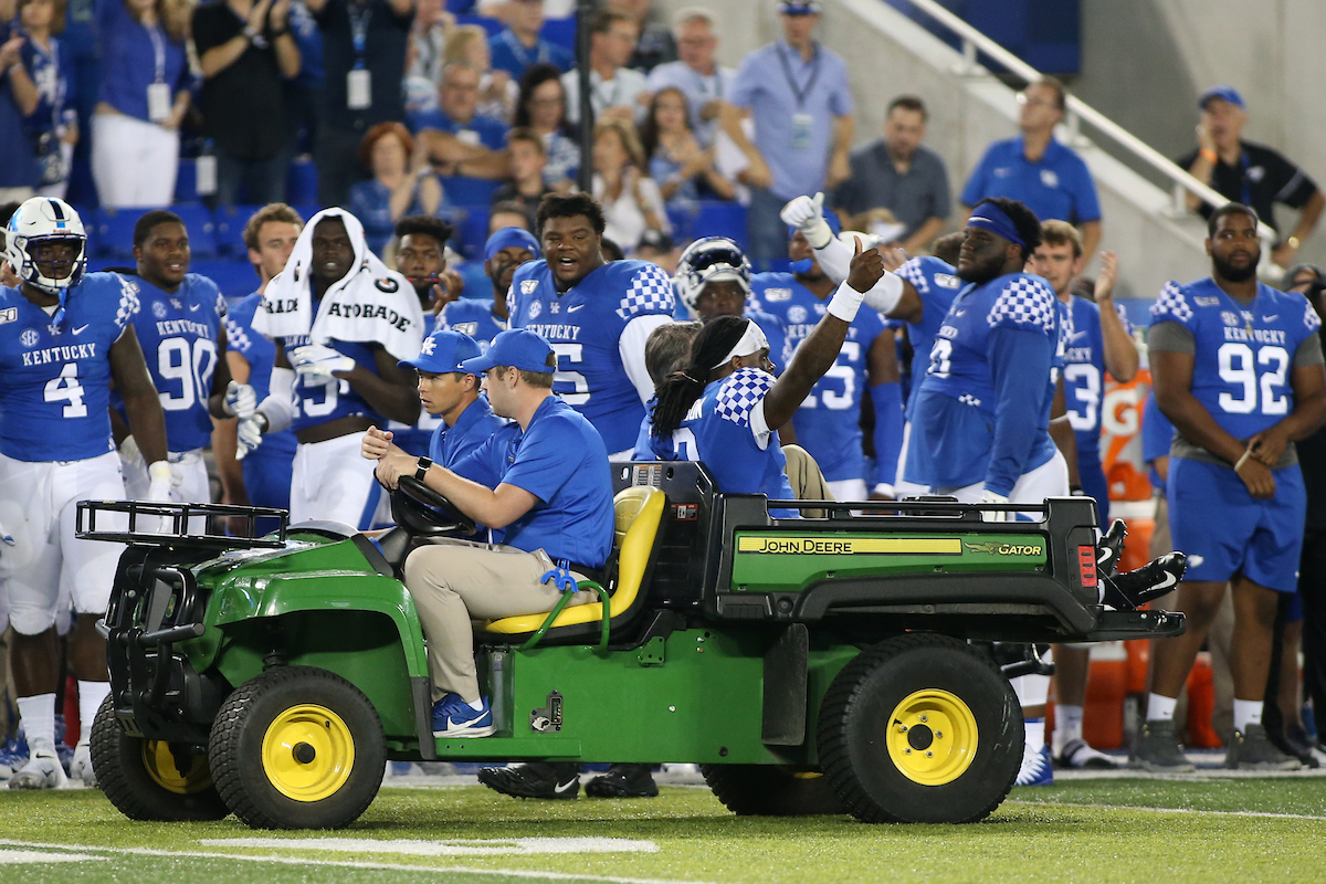Terry Wilson

UK beat EMU 38-17.


Photo By Barry Westerman | UK Athletics