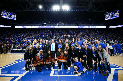 Volleyball team.

Kentucky beat Miss St. 80-72.

Photo by Chet White | UK Athletics