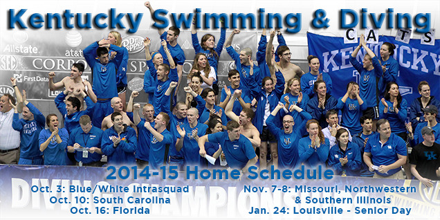 2014-15 Swimming and Diving Schedule Unveiled