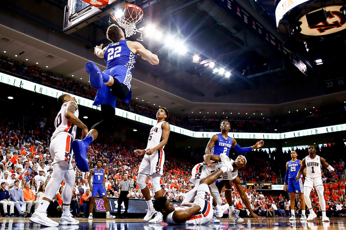 Reid Travis.

Kentucky beat Auburn 82-80 at Auburn Arena in Auburn, AL., on Saturday, January 19, 2019.

Photo by Chet White | UK Athletics