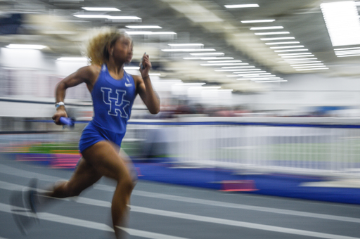 Women's 4x400m relay. 

Day two of the Jim Green invitational

Photo by Eddie Justice | UK Athletics