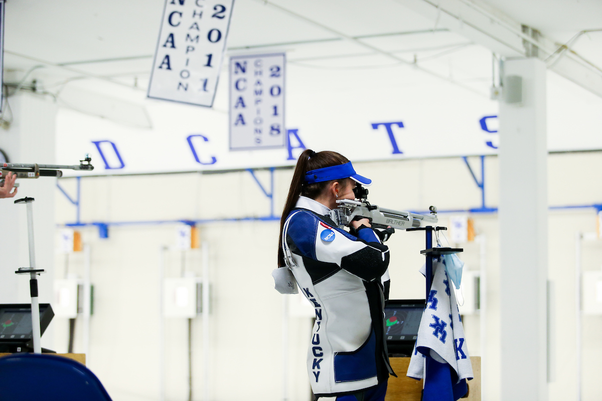 Hailee Sigmon.

Kentucky defeats Murray and Morehead.

Photo by Hannah Phillips | UK Athletics