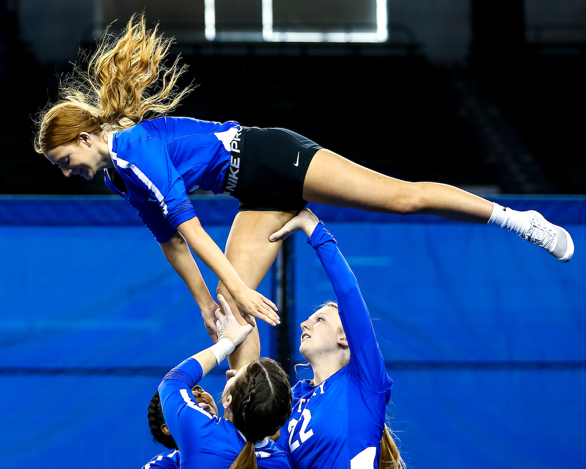 Baylee Klees.

Kentucky Stunt sweeps Ashland in a doubleheader.

Photo by Eddie Justice | UK Athletics