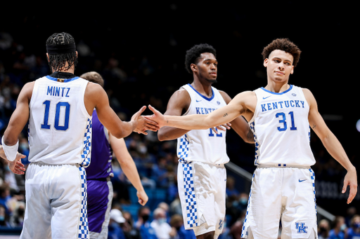 Kellan Grady. Davion Mintz.

UK beat Kentucky Wesleyan 95-72.

Photos by Chet White | UK Athletics