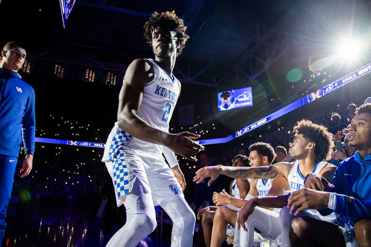 Kahlil Whitney.  

Kentucky beat UAB 69-58.

Photo by Chet White | UK Athletics