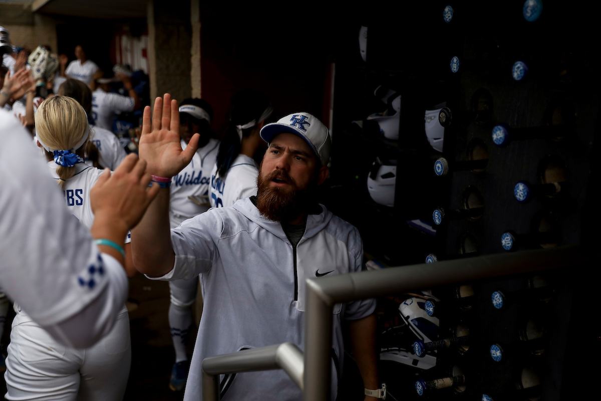 Miles Poole.

Kentucky beat Louisville 9-0.

Photos by Chet White | UK Athletics