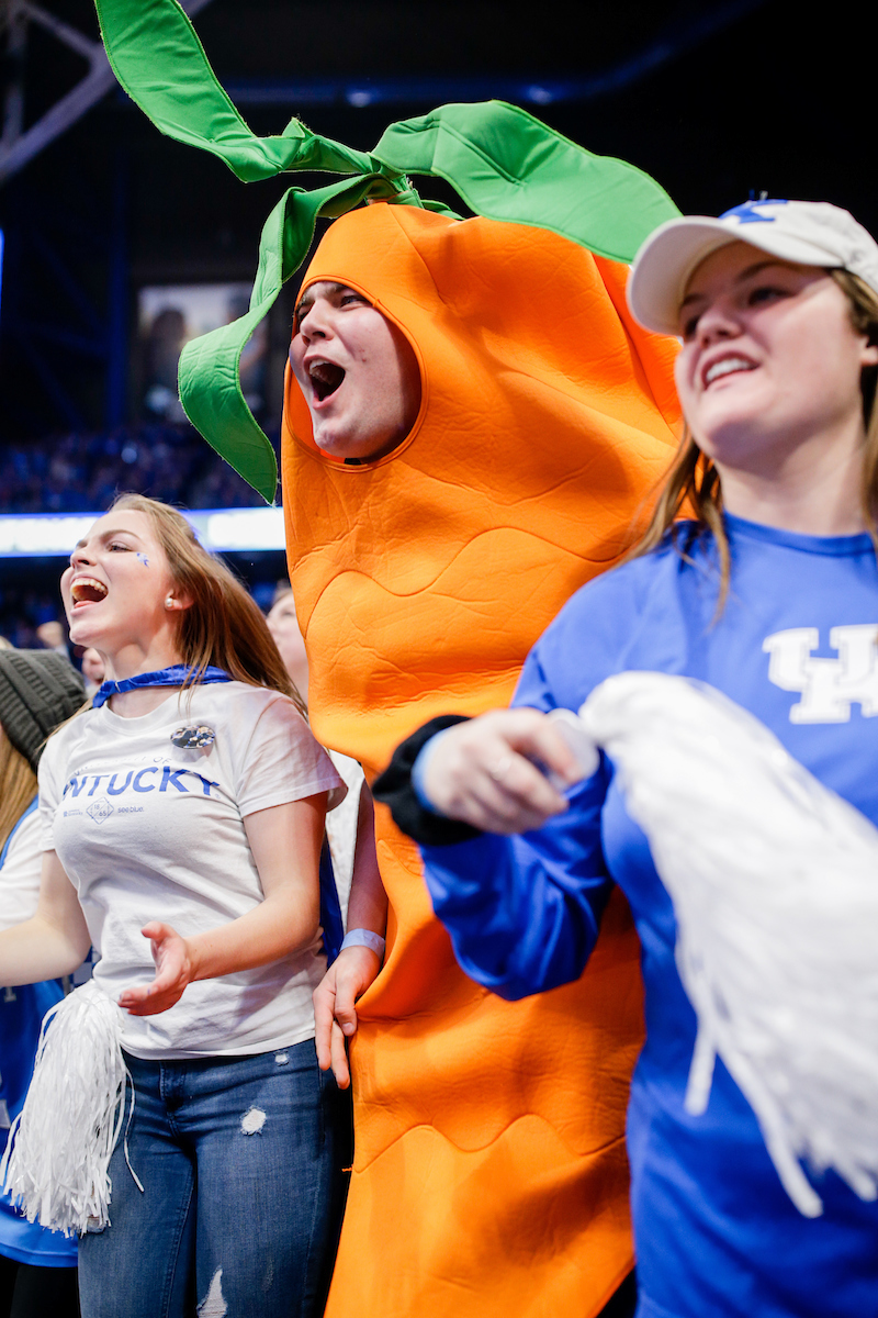 Fans.


The UK men's basketball team beat Kansas 71-63 at Rupp Arena on Saturday, January 26, 2019.

Photo by Isaac Janssen | UK Athletics