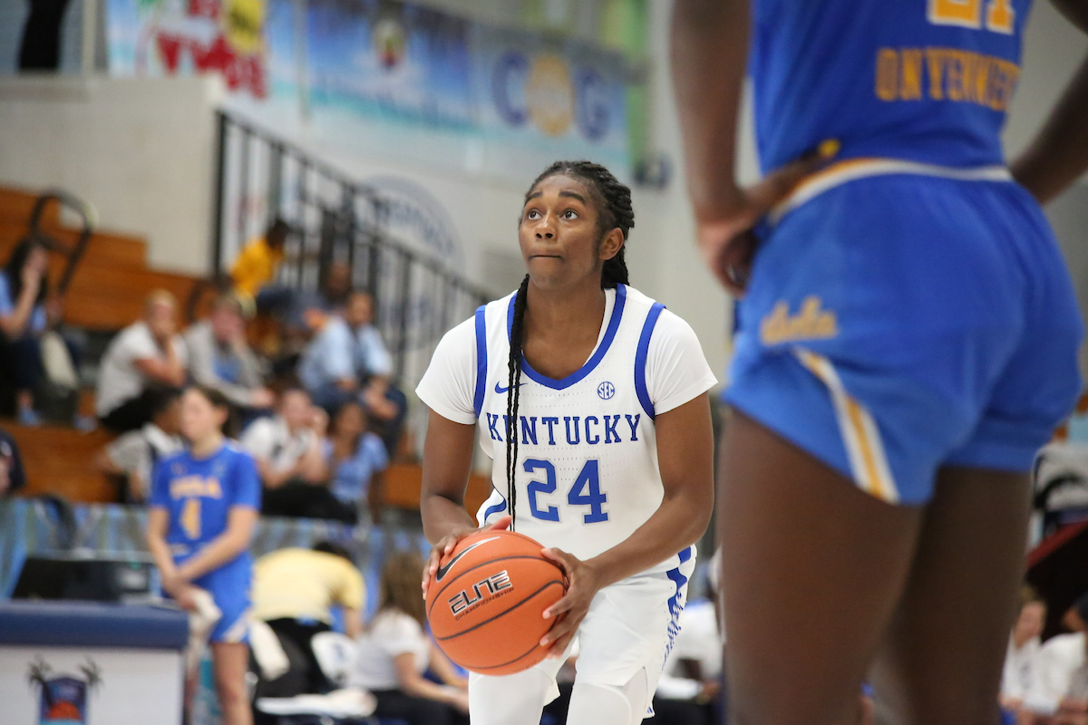 Game Two - Kentucky vs. UCLA

The women's basketball team travels to Saint Thomas to compete in the 2018 Paradise Jam Tournament from November 22nd-24th at the University of the Virgin Islands.

Photos by Noah J. Richter | UK Athletics