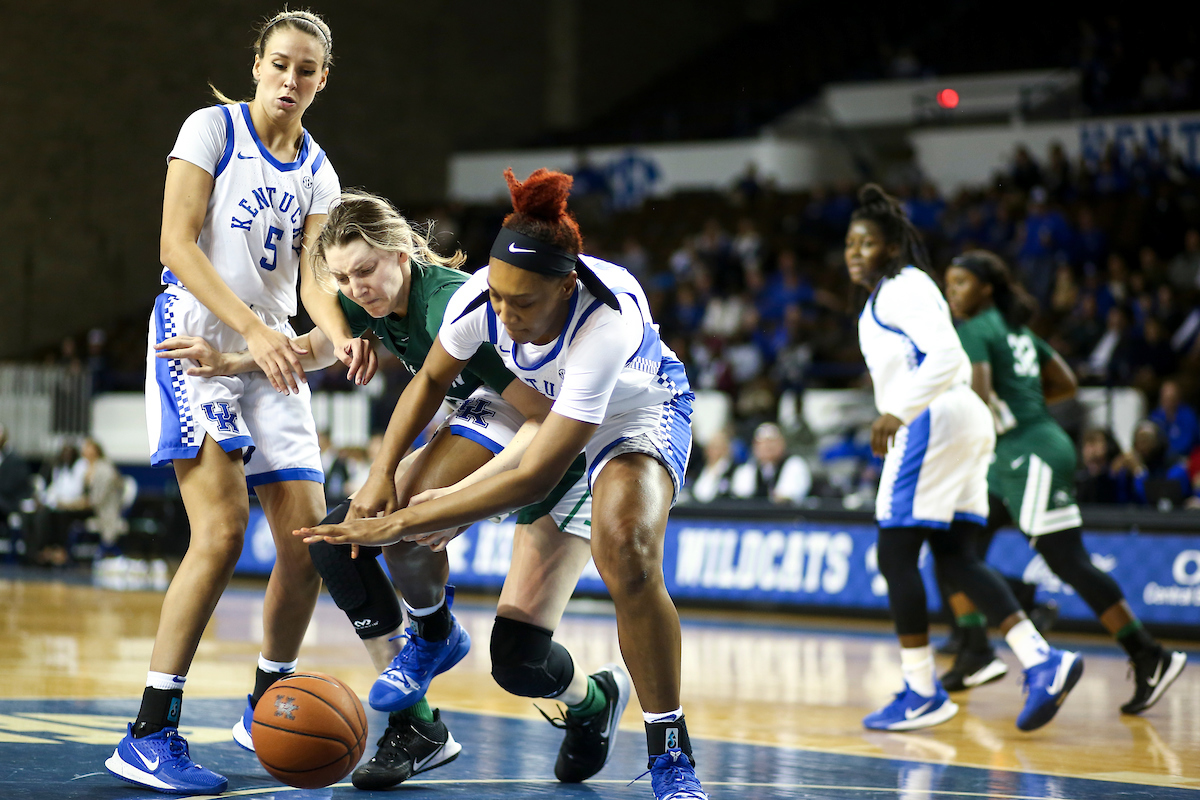 Blair Green. 

Kentucky beats Stetson 67-48. 

Photo by Eddie Justice | UK Athletics