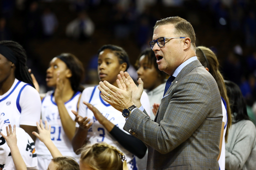 Matthew Mitchell

Kentucky beats Charlotte 86-39. 

Photo by Britney Howard | Staff