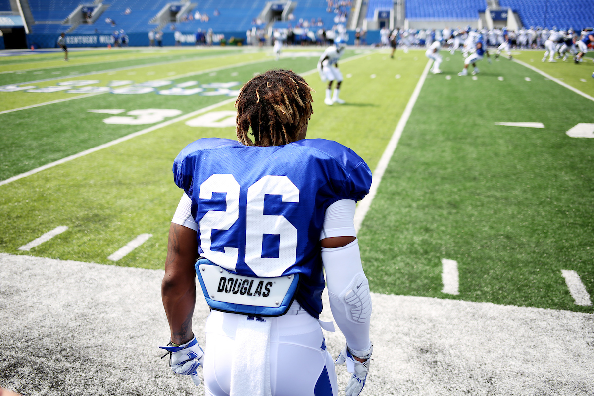 Football training camp Saturday, August 11,  2018. 

Photo by Britney Howard | UK Athletics