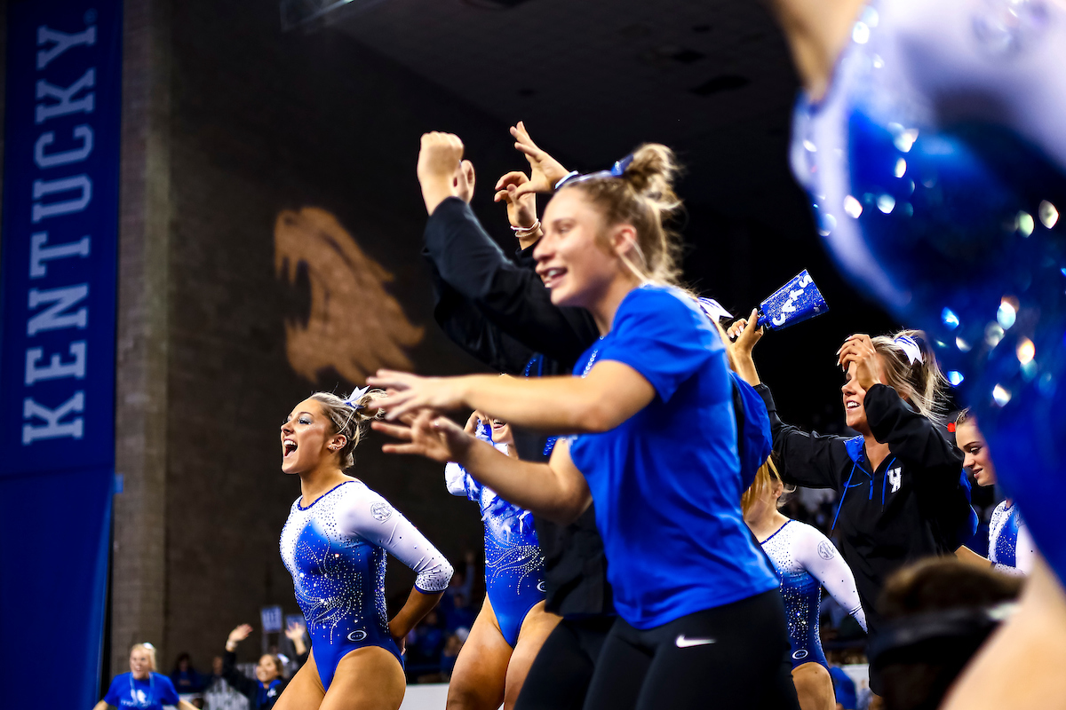 Isabella Magnelli.

Kentucky beats Michigan State on senior day.

Photo by Eddie Justice | UK Athletics