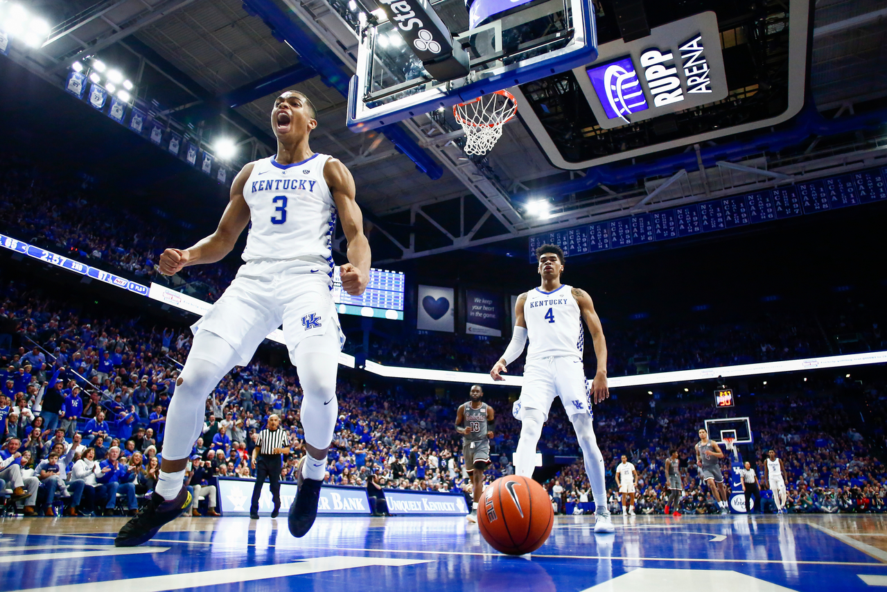 Keldon Johnson

Men's basketball beat SIU 71-59.

Photo by Chet White | UK Athletics
