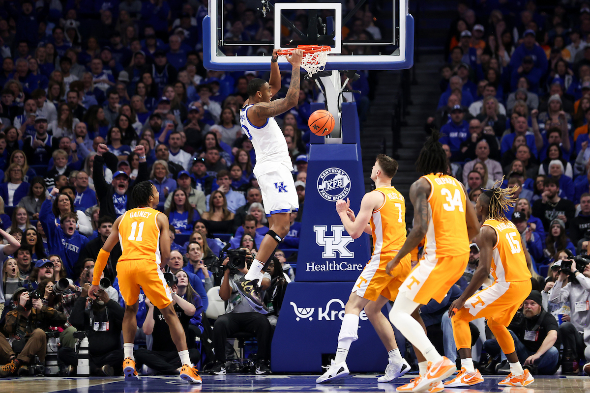 Kentucky Tennessee Men s Basketball Photo Gallery UK Athletics