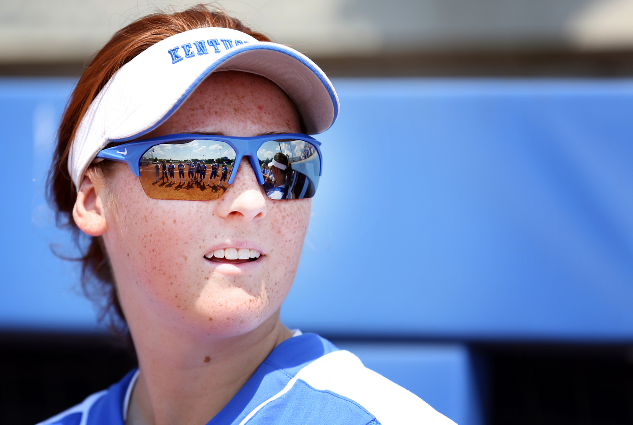 Jaci Babbs

Softball beat Virginia Tech 8-1 in the second game of the NCAA Regional Tournament.

Photo by Britney Howard | UK Athletics