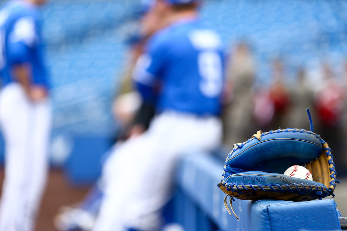 Glove. 

Kentucky beat Southeast Missouri State 9-4.

Photo by Eddie Justice | UK Athletics