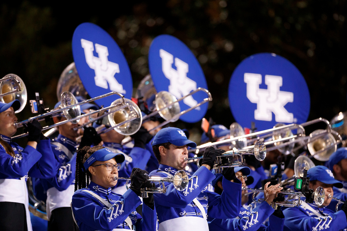Band.Kentucky falls to Mississippi State, 31-17.Photo by Elliott Hess | UK Athletics