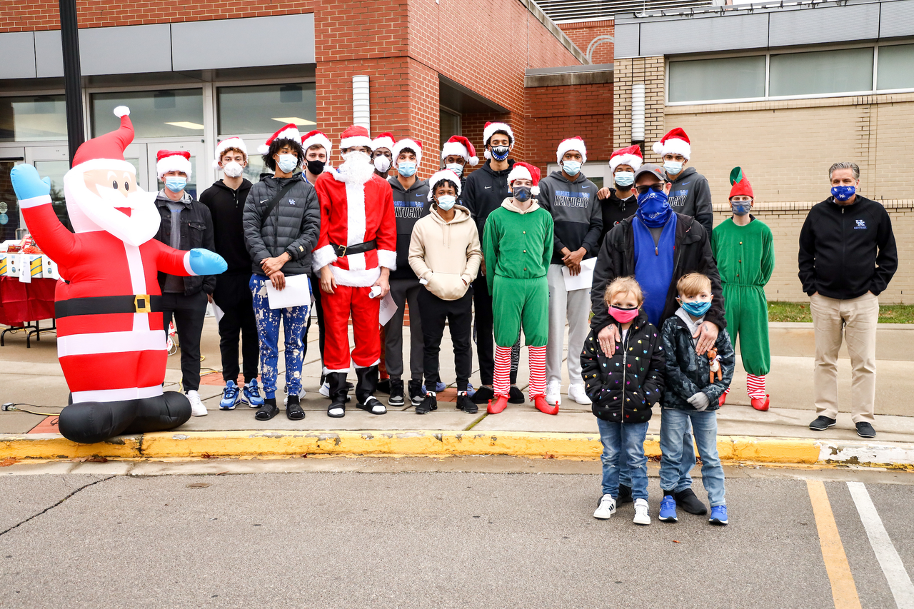 Family. 

Kentucky men's basketball gives back for the holidays.

Photo by Eddie Justice | UK Athletics
