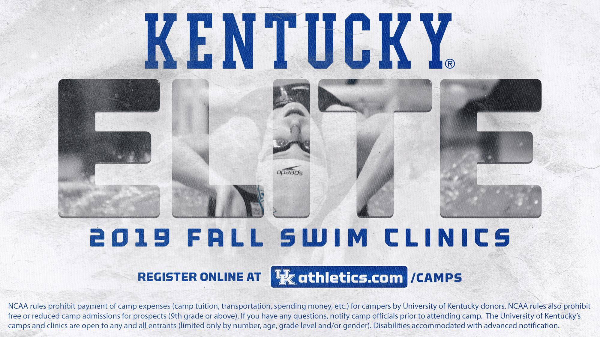 2019 Kentucky Swimming & Diving Clinics