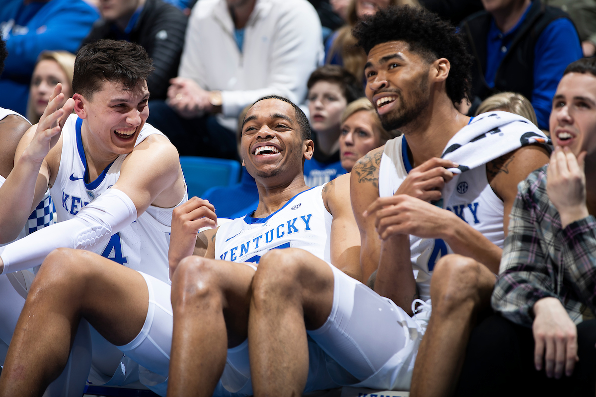 Tyler Herro. PJ Washington. Nick Richards.

The University of Kentucky men's basketball team beats South Carolina 76-48.

Photo by Chet White| UK Athletics
