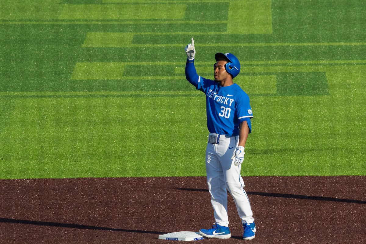 Kentucky Wildcats Jaren Shelby (30)

The UK baseball team beat NKU 5-4 on Wednesday, February 27, 2019.