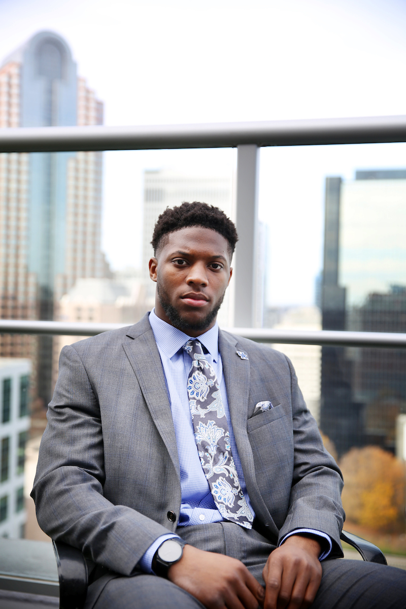 Josh Allen wins the 2018 Nagurski Defensive Player of the Year.  

Photo by Britney Howard  | UK Athletics