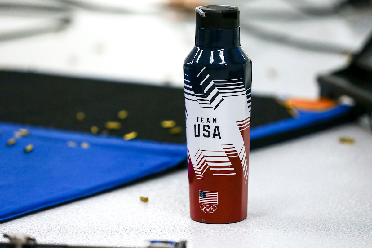 USA Water Bottle.

Kentucky competes against Akron.

Photo by Sarah Caputi | UK Athletics