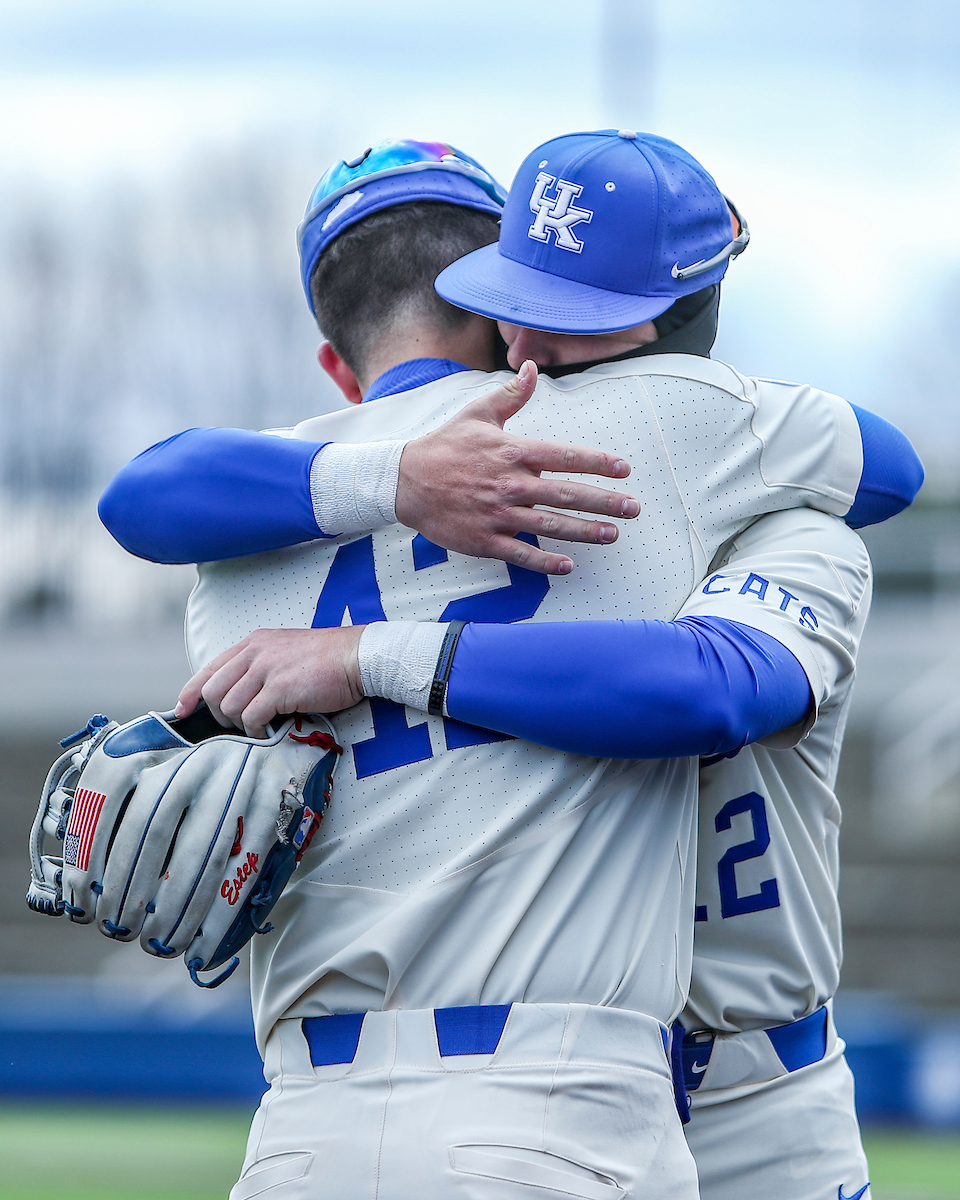 Tanner Kim and Chase Estep.

Kentucky beats Georgia 10-8.

Photo by Sarah Caputi | UK Athletics