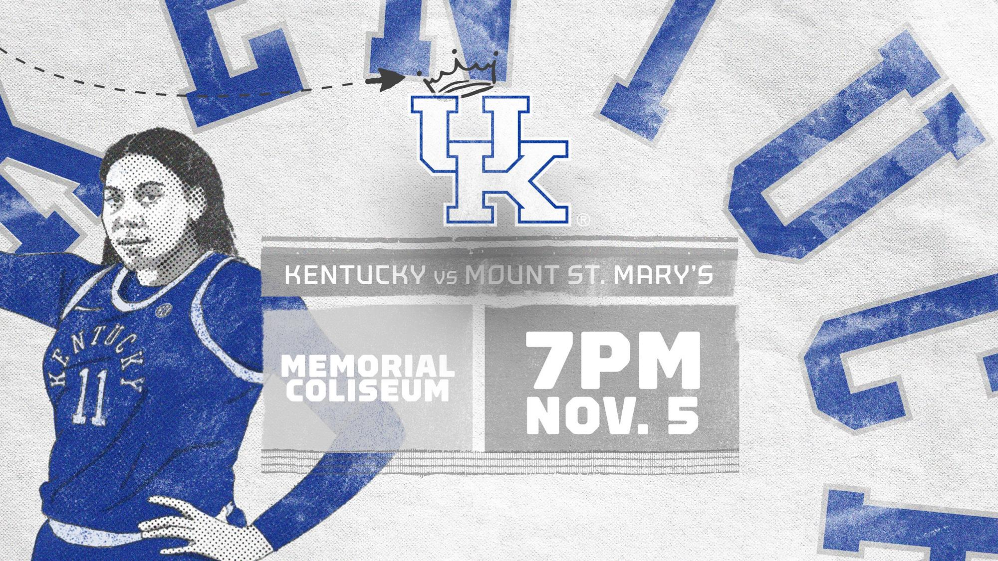 No. 13 Kentucky Begins Season Tuesday vs. Mount St. Mary’s