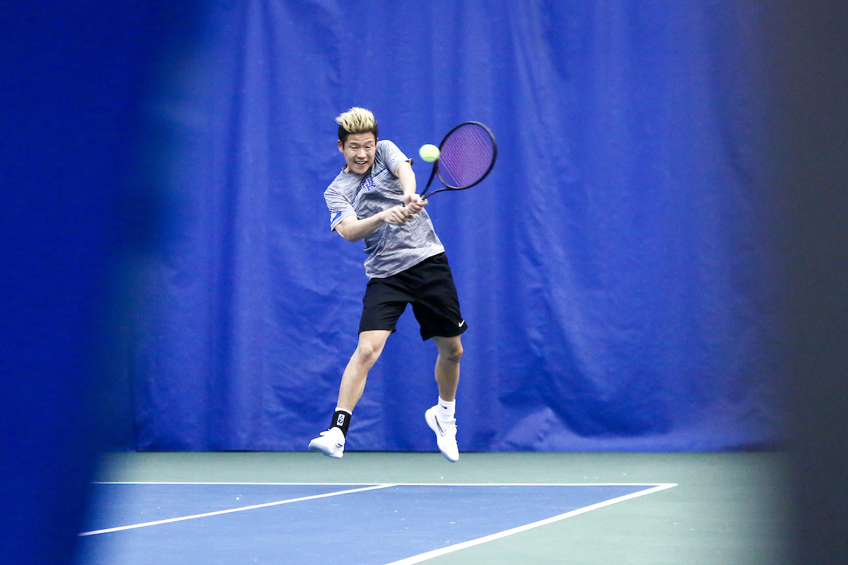 Kento Yamada. 

Kentucky beat NKU 4-0. 

Photo by Grace Bradley | UK Athletics