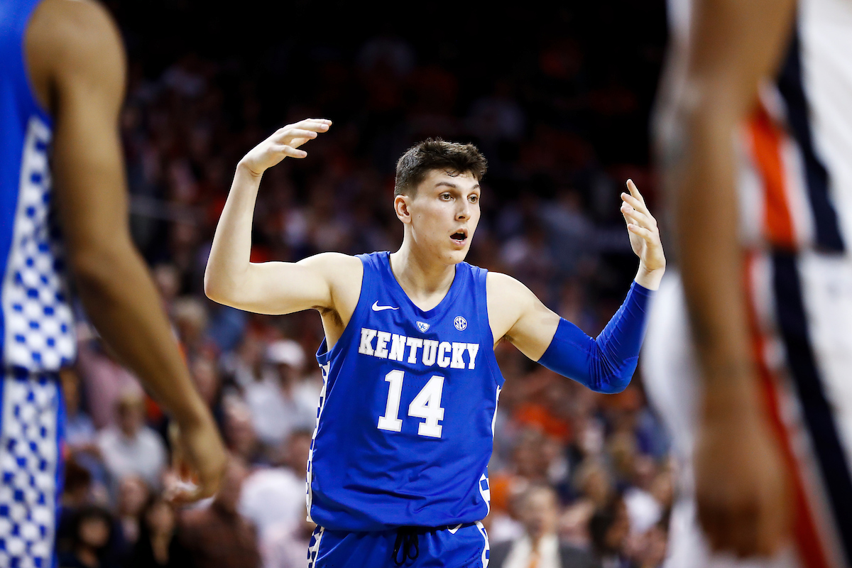 Tyler Herro.

Kentucky beat Auburn 82-80 at Auburn Arena in Auburn, AL., on Saturday, January 19, 2019.

Photo by Chet White | UK Athletics